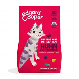 Edgard und Cooper Katze Trockenfutter Senior Huhn und Truthahn 2kg