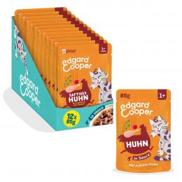 Edgard und Cooper Pouch Huhn 85g 12x85 g