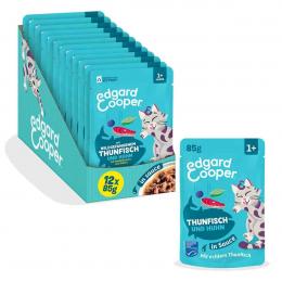 Edgard und Cooper Pouch Thunfisch und Huhn 85g 12x85 g