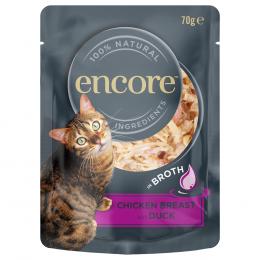 Encore Cat Pouch 16 x 70 g - Hühnerbrust mit Ente