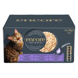 Angebot für Encore Dose in Brühe 12 x 70 g - Mixpaket Feinste Selection (6 Sorten) - Kategorie Katze / Katzenfutter nass / Encore / -.  Lieferzeit: 1-2 Tage -  jetzt kaufen.