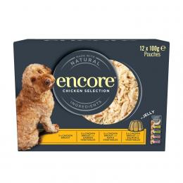 Angebot für Encore Natural in Gelee 12 x 100 g - Huhn Selection (4 Sorten) - Kategorie Hundefutter & Zubehör / Hundefutter nass / Encore / -.  Lieferzeit: 1-2 Tage -  jetzt kaufen.