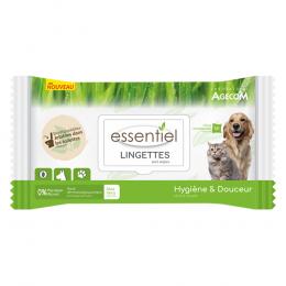 Essentiel Aloe Vera Wipes - 2 x 50 Stück