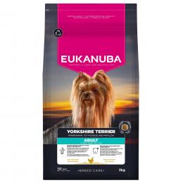Eukanuba Adult Breed Care Yorkshire Terrier - Sparpaket: 3 x 3 kg
