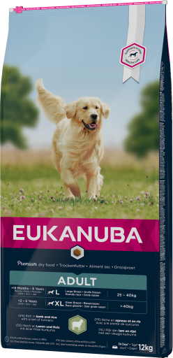Eukanuba Adult Lamm & Reis Große Rassen 2,5 Kg