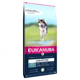 Eukanuba Grain Free Adult Large Dogs Lamm - 12 kg