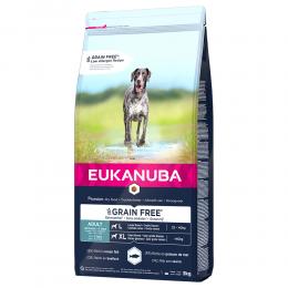 Eukanuba Grain Free Adult Large Dogs mit Lachs - 12 kg