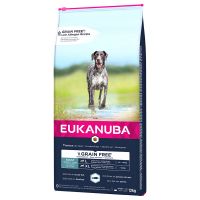 Eukanuba Grain Free Adult Large Dogs mit Lachs - Sparpaket: 2 x 3 kg