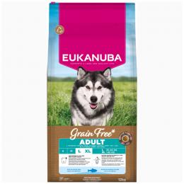 Eukanuba Grain Free Adult Large & Giant Breed Seefisch - 12 kg