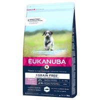 Eukanuba Grain Free Puppy Large Breed mit Lachs - 3 kg