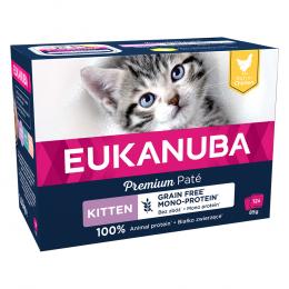 Eukanuba Kitten Getreidefrei 12 x 85 g - Huhn