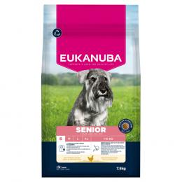 Eukanuba Premium Nutrition Senior Small Breed Huhn - Sparpaket: 2 x 7,5 kg