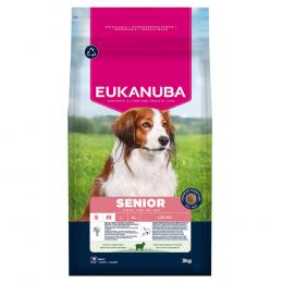 Eukanuba Premium Nutrition Senior Small & Medium Breed Lamm & Reis - 3 kg