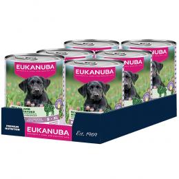 Eukanuba Puppy Reich an Lamm mit Kartoffeln - 6 x 400 g