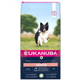 Eukanuba Senior Small & Medium Breed Lamm & Reis - 12 kg
