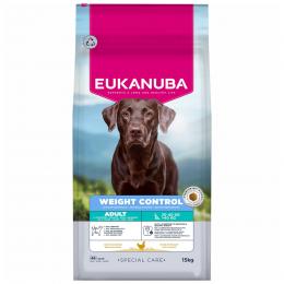 Angebot für Eukanuba Special Care Weight Control Adult Large - Sparpaket: 2 x 15 kg - Kategorie Hundefutter & Zubehör / Hundefutter trocken / Eukanuba / Eukanuba Daily Care.  Lieferzeit: 1-2 Tage -  jetzt kaufen.