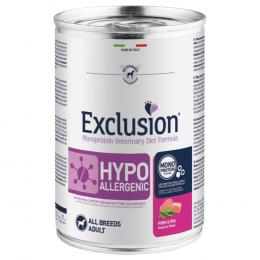 Angebot für Exclusion Diet 6 x 400 g - Schwein & Erbsen - Kategorie Hund / Hundefutter nass / Exclusion / Diet.  Lieferzeit: 1-2 Tage -  jetzt kaufen.