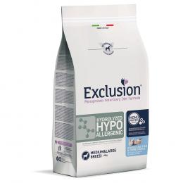 Exclusion Diet Hydrolyzed Hypoallergenic Medium/Large Fisch & Maisstärke - 12 kg