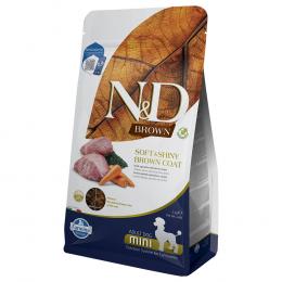 Farmina N&D Dog Brown Adult Mini Lamm, Karotte & Spirulina - 2 kg