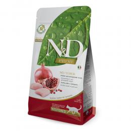 Farmina N&D getreidefrei Neutered mit Huhn & Granatapfel  - 1,5 kg