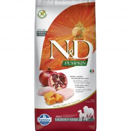 Farmina NundD Pumpkin Dog Huhn Adult Medium Maxi 12kg