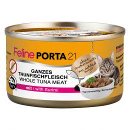 Feline Porta 21 1 x 90 g - Thunfisch mit Surimi (getreidefrei)