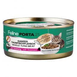 Feline Porta 21 6 x 156 g - Thunfisch mit Seetang (getreidefrei)