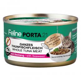 Angebot für Feline Porta 21 6 x 90 g - Thunfisch mit Seetang (getreidefrei) - Kategorie Katze / Katzenfutter nass / Porta 21 / Dosen.  Lieferzeit: 1-2 Tage -  jetzt kaufen.