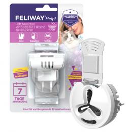 FELIWAY Help! - 7 Tage Pheromon Verdampfer Starter-Set: Verdampfer + Kartusche