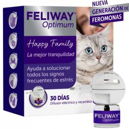 Feliway Optimum Anti-Stress Für Katzen Diffusor + Nachfüllpackung 48