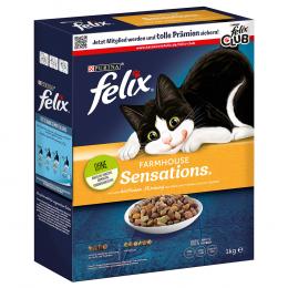 Angebot für Felix Farmhouse Sensations mit Huhn - 1 kg - Kategorie Katze / Katzenfutter trocken / Felix / Felix Sensations.  Lieferzeit: 1-2 Tage -  jetzt kaufen.