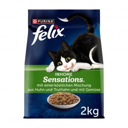 FELIX Inhome Sensations für Hauskatzen Huhn & Gemüse 2kg