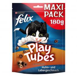 FELIX Play Tubes Katzensnack Huhn und Leber 5x180g