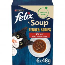 FELIX Soup Tender Strips Vielfalt vom Land 48x48g