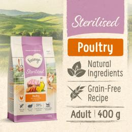 Angebot für Feringa Adult Sterilised Geflügel - NEU 400 g - Kategorie Katzenfutter & Zubehör / Katzenfutter trocken / Feringa / Feringa Adult.  Lieferzeit: 1-2 Tage -  jetzt kaufen.