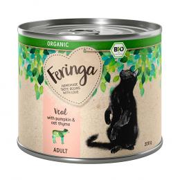Feringa Bio Menü 6 x 200 g - Bio Kalb mit Kürbis und Katzengamander