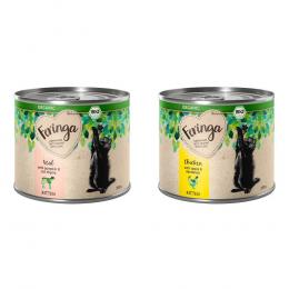 Angebot für Feringa Bio Menü Kitten 6 x 200 g - Bio gemischtes Paket  (Huhn, Kalb) - Kategorie Katze / Katzenfutter nass / Feringa / Kitten Menüs.  Lieferzeit: 1-2 Tage -  jetzt kaufen.