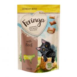 Feringa Crunchy Bites Rind - Sparpaket: 3 x 30 g