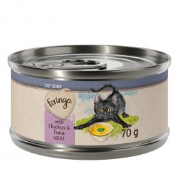 Angebot für Feringa Katzensuppe 12 x 70 g - Huhn und Thunfisch - Kategorie Katzenfutter & Zubehör / Katzenfutter nass / Feringa / Feringa Soups.  Lieferzeit: 1-2 Tage -  jetzt kaufen.