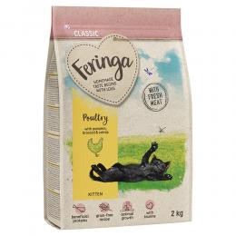 Angebot für Feringa Kitten Classic Geflügel - 2 kg - Kategorie Katze / Katzenfutter trocken / Feringa / Feringa Kitten.  Lieferzeit: 1-2 Tage -  jetzt kaufen.