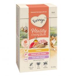 Feringa Vitality Creamy Snacks Sonderpreis!  - Mix: 3 Sorten (12 x 10 g)