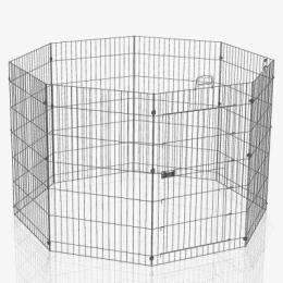 Ferplast Freigehege Freerun 8-eckig - Größe M: 8 Elemente à B 57 x H 76,5 cm
