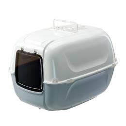 Ferplast Katzentoilette Prima XXL - hellgrau / weiß