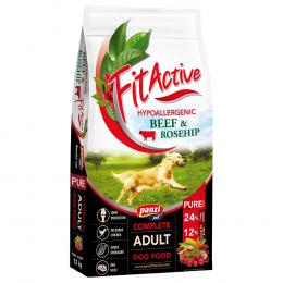 FitActive Pure Hypoallergenic Rind & Hagebutte - Sparpaket: 2 x 12 kg