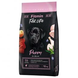 Fitmin Dog For Life Puppy All Breeds - Sparpaket: 2 x 12 kg