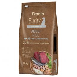 Fitmin dog Purity Adult Rice Fisch & Hirsch - 12 kg