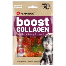 Flamingo Boost Collagen Chips mit Rind - Sparpaket: 3 x 60 g