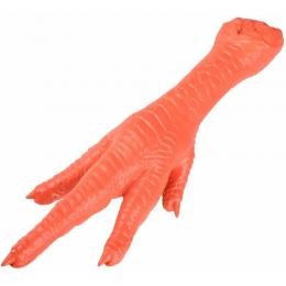 Flamingo Hundespielzeug Nika Hühnerfuß Orange Länge: 24 cm