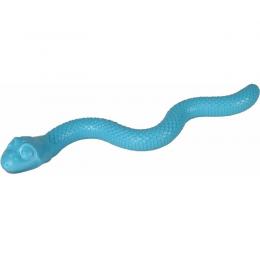Flamingo Hundespielzeug Sneacky Schlange Blau Länge: 42 cm