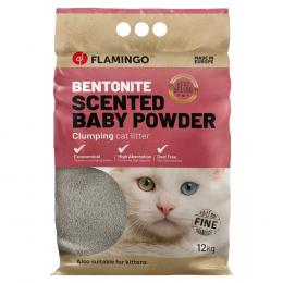 Angebot für Flamingo Katzenstreu Babypuder - 12 kg - Kategorie Katzenfutter & Zubehör / Katzenstreu & Katzensand / Flamingo / -.  Lieferzeit: 1-2 Tage -  jetzt kaufen.